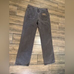 Men's Wrangler Jeans 936KCL Brown 30X30 Cowboy Cut Rodeo